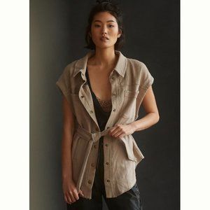 Anthropologie | Pilcro Belted Vest